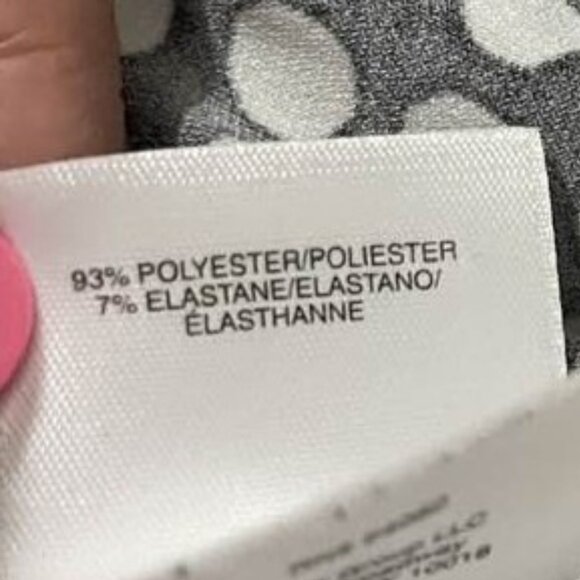 Anne Klein Sleeveless Polka Dot Blouse Women’s Size Large – Stretch Top - Picture 10 of 15